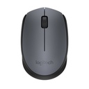 Mouse Inalámbrico Logitech M170 Gris con Conexión USB