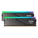 Módulo De Memoria RAM ADATA XPG Lancer Blade 24GB X2 RGB 6400Mhz Latencia 32-39-39 Color Negro