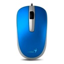 Mouse Genius Dx-120 USB Alámbrico Azul