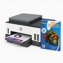 Impresora Multifuncional Hp 790 Wifi Blanca + Resma Papel Fotográfico