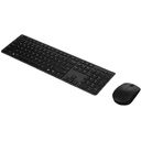 Combo De Teclado Y Mouse Lenovo Recargable Inalámbrico Color Negro  