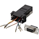 Adaptador Conversor StarTech Modular DB9 Serial A RJ45 Hembra A Hembra Garantía De Por Vida