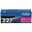 Cartucho Original De Tóner Brother TN227M Alto rendimiento Magenta, 2.300 Páginas