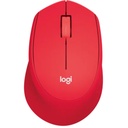 Mouse Inalámbrico Logitech M280 Color Rojo
