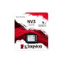 Unidad de Estado Sólido Kingston NV3 - M.2 2230 Interno - 1TB - PCI Express NVMe (PCI Express 4.0 x4)  