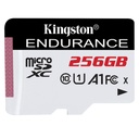 Tarjeta High-Endurance microSD Kingston 256GB  C10 A1